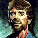thumbnail of Chuck Norris painting