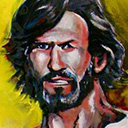 thumbnail of Kris Kristofferson painting