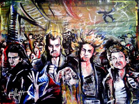 full view of The Lost Boys painting