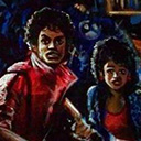 thumbnail of Michael Jackson - Thriller painting