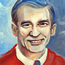 thumbnail of Mr. Rogers painting