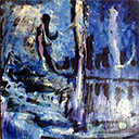 thumbnail of Nine Lives no. 2 - Death by Lady in the Lake painting