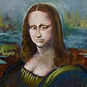 thumbnail of A Mona Lisa - by Da' Vinci painting